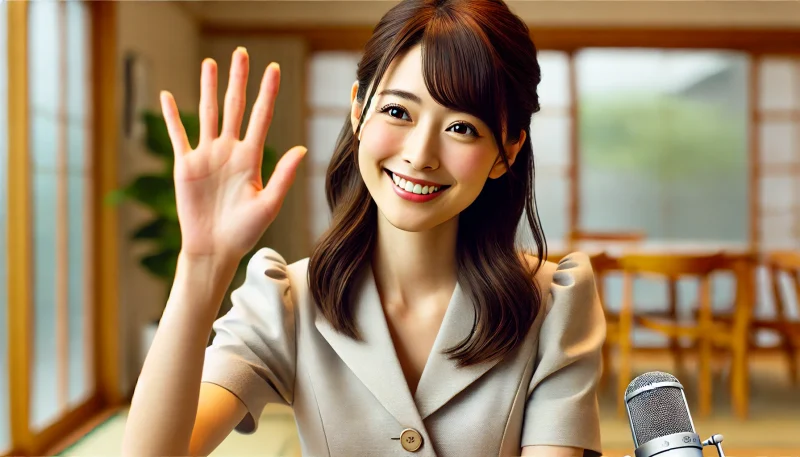 パパ活で挨拶する女性