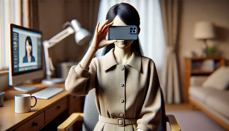 パパ活のプロフィールで顔写真なし