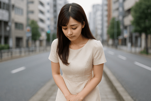 謝るパパ活女子