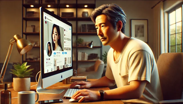 パパ活で本名など個人情報が分かりSNSを特定する男性